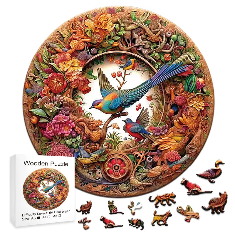 Beautiful Bird  | Wooden Puzzle