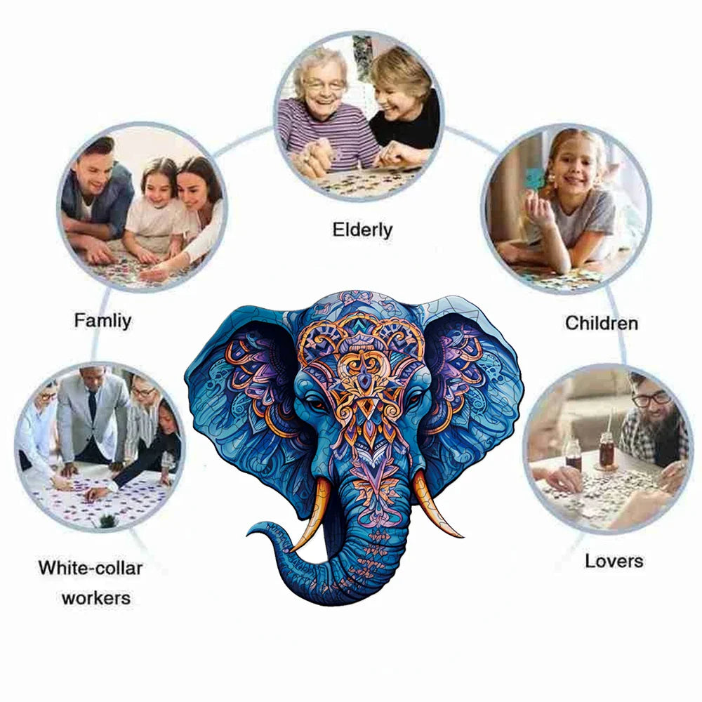 Elephant | Wooden Puzzle