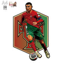 Ronaldo Portugal Logo | Wooden Puzzle
