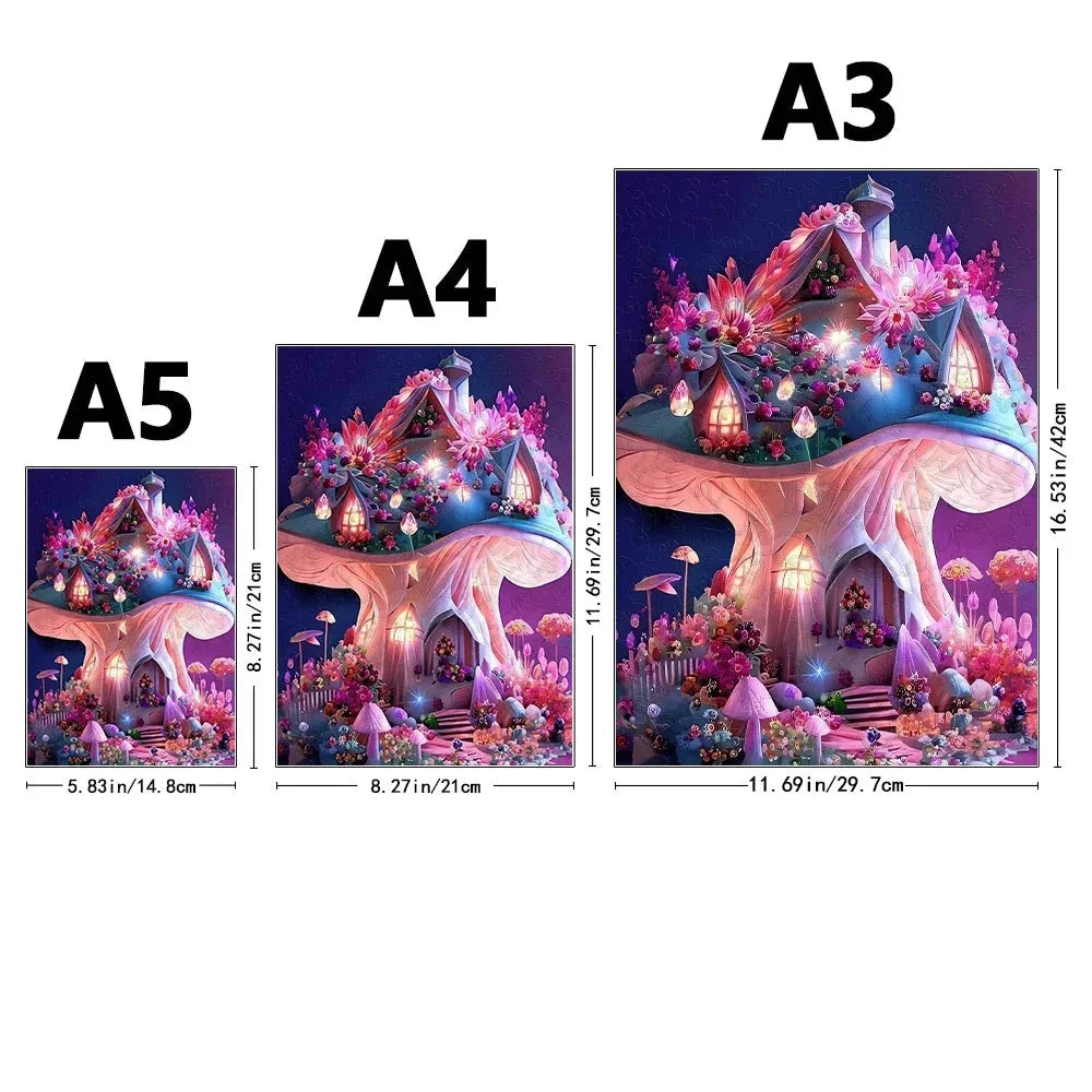 Magical Mushroom | Wooden Puzzle