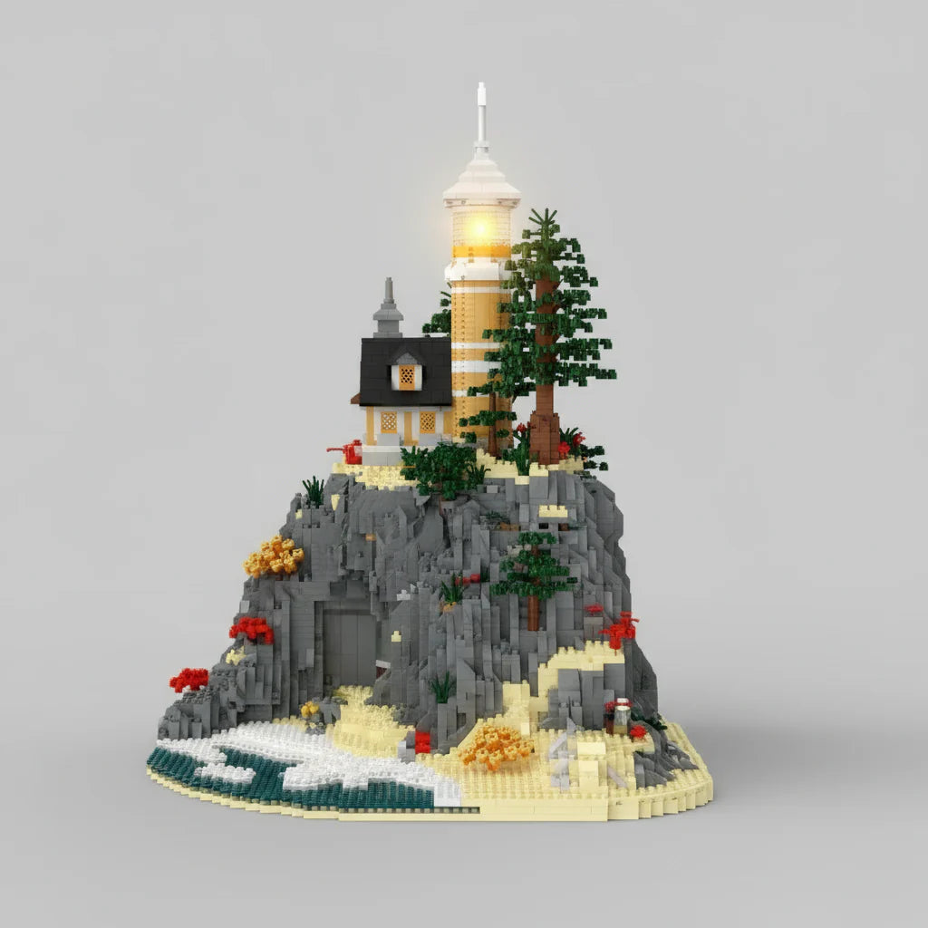 Lighthouse on a Mountain | Building Blocks