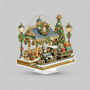 5D Christmas station | Diamond painting