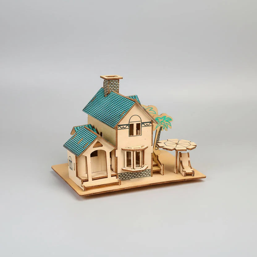 Holiday House | Wooden Construction Kit