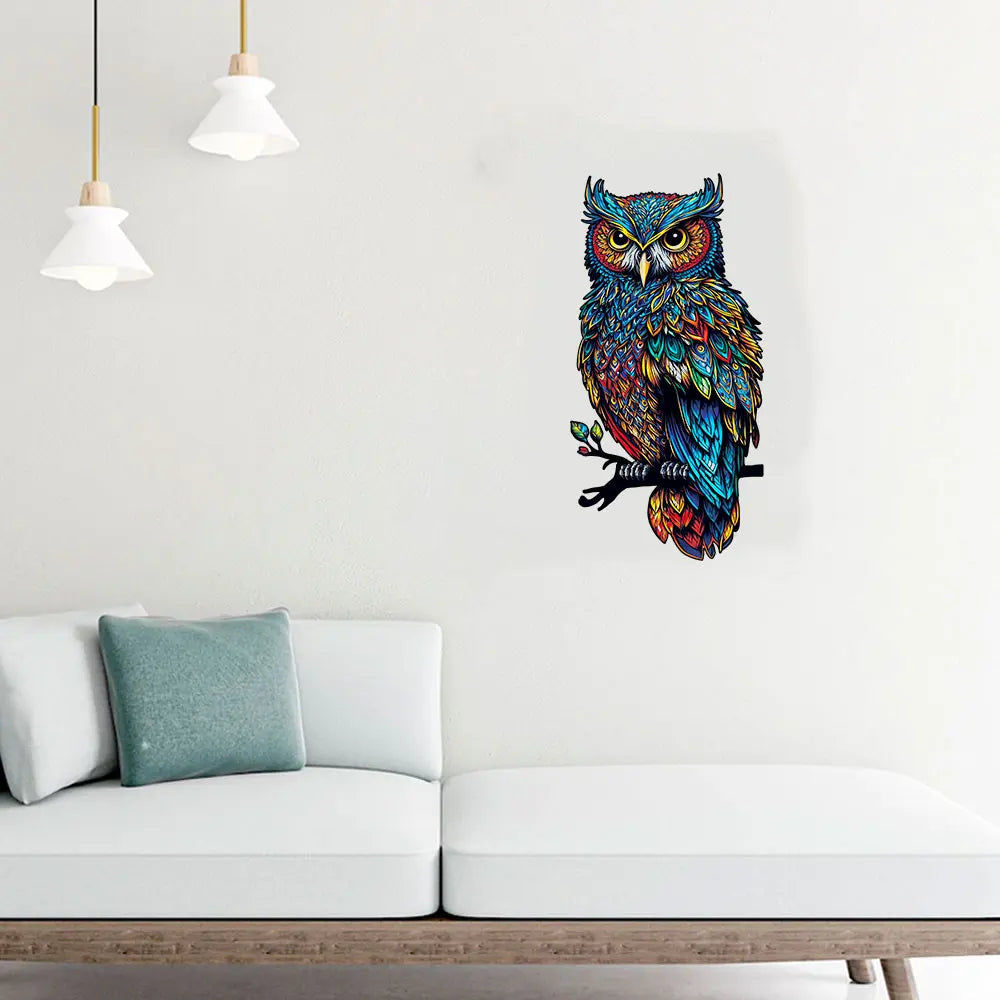 Beautiful Owl  | Wooden Puzzle