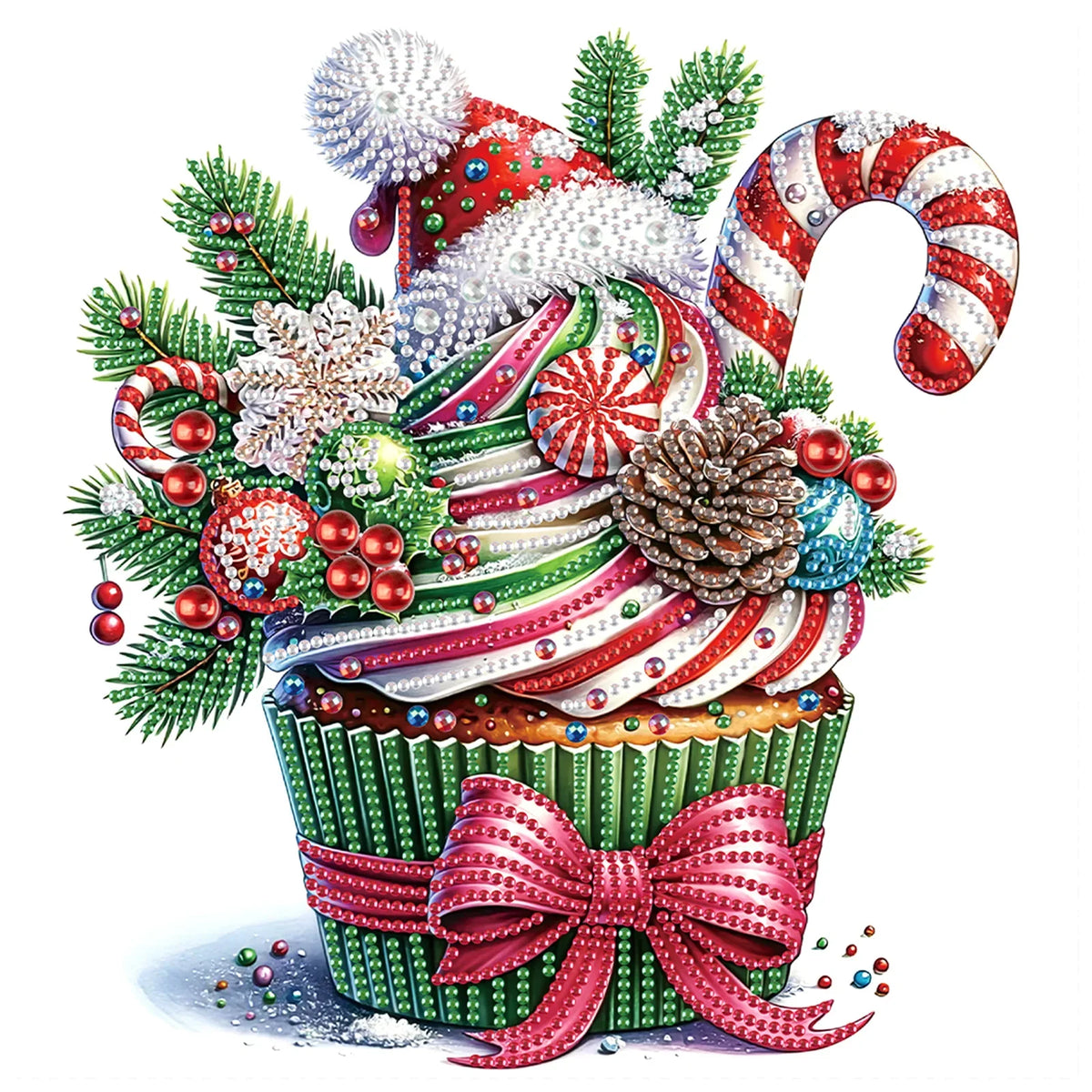 Christmas Cupcake | Diamond Painting