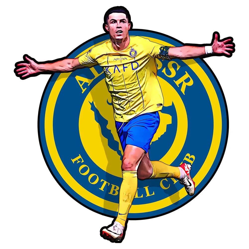 Ronaldo Al-Nassr | Wooden Puzzle