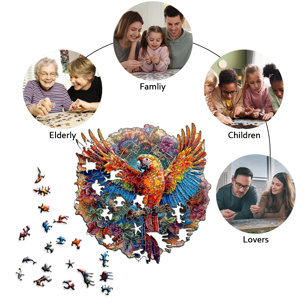 Parrot  | Wooden Puzzle