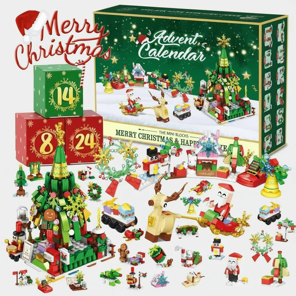 Christmas Advent Calendar – 24 Mini Building Projects | Building Blocks
