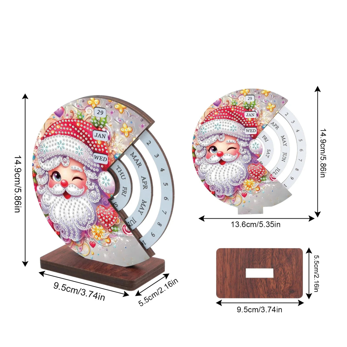 Santa Claus | Calendar | Diamond painting