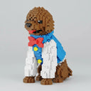 Funny Brown Poodle | Building Bricks