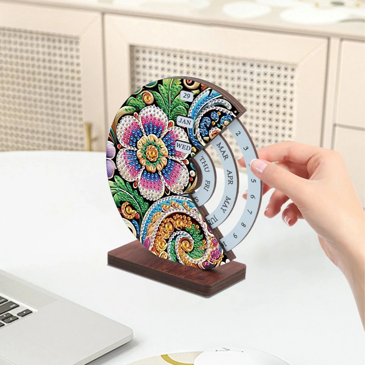 Flower | Calendar | Diamond painting