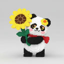 Mega Panda with Sunflower | Building Blocks