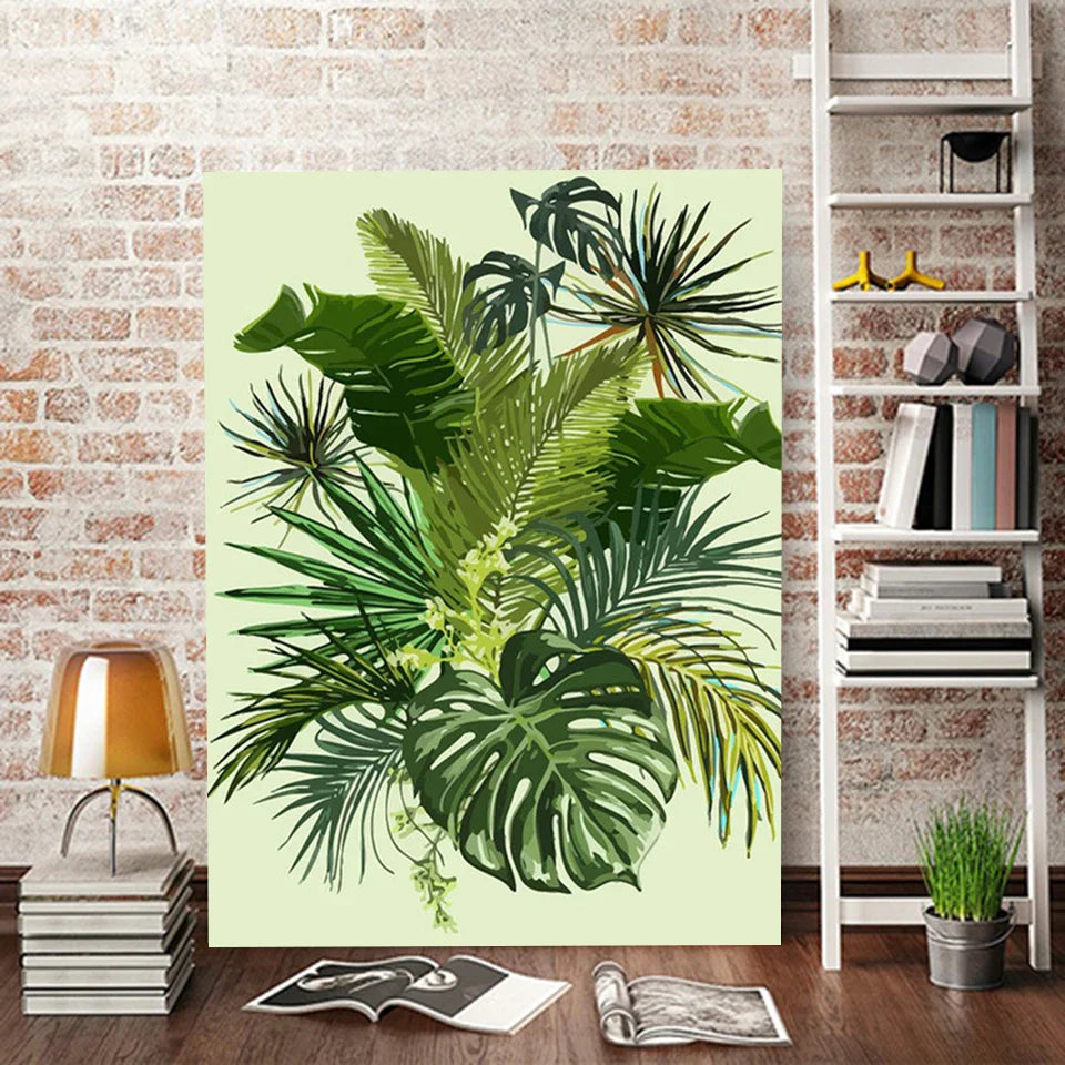 Leaves | Paint by Numbers