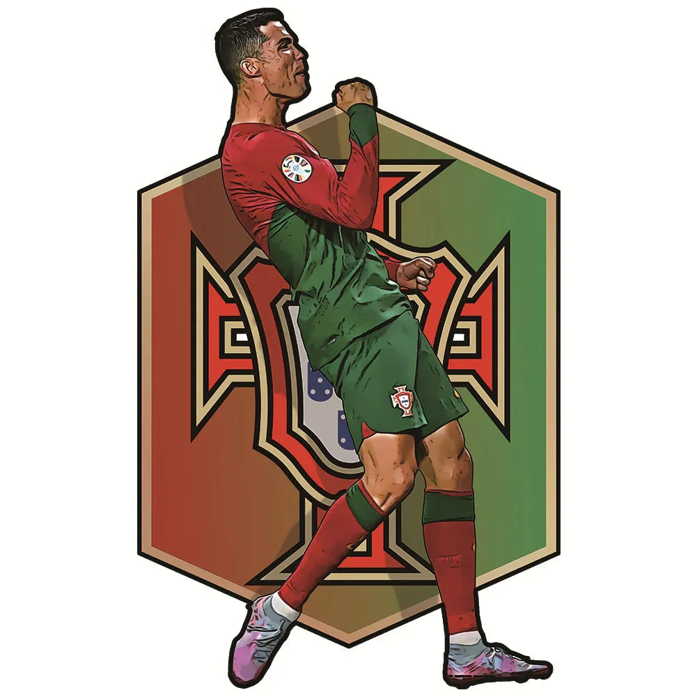 Ronaldo Portugal Home Shirt | Wooden Puzzle