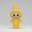 Yellow Labubu | Building Blocks