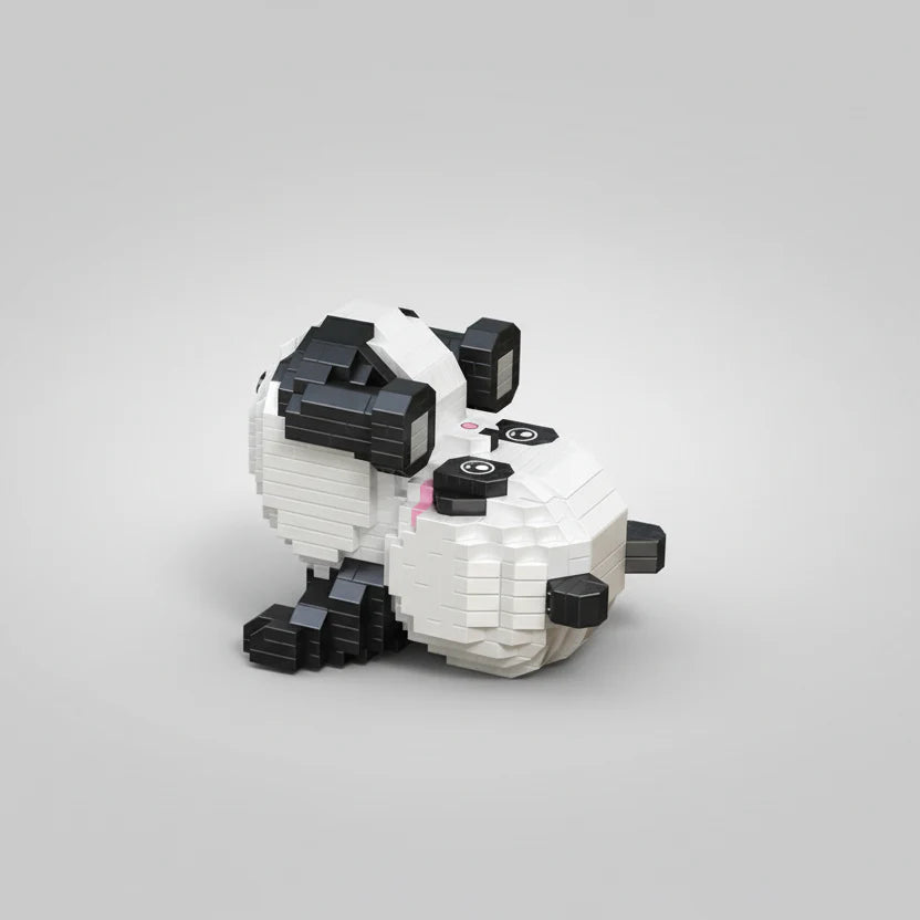 Lying panda | Building bricks