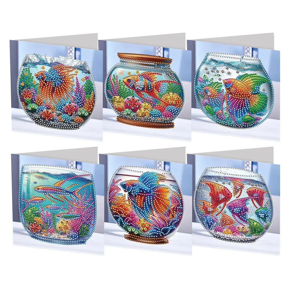 Various Cards | 6 Pieces | Diamond Painting