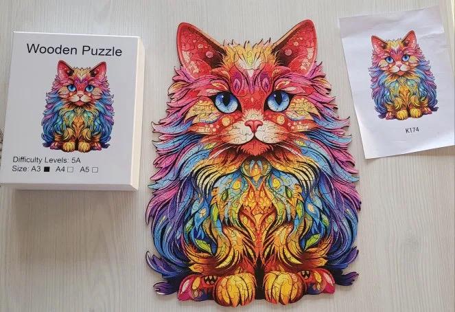 Persian Cat  | Wooden Puzzle