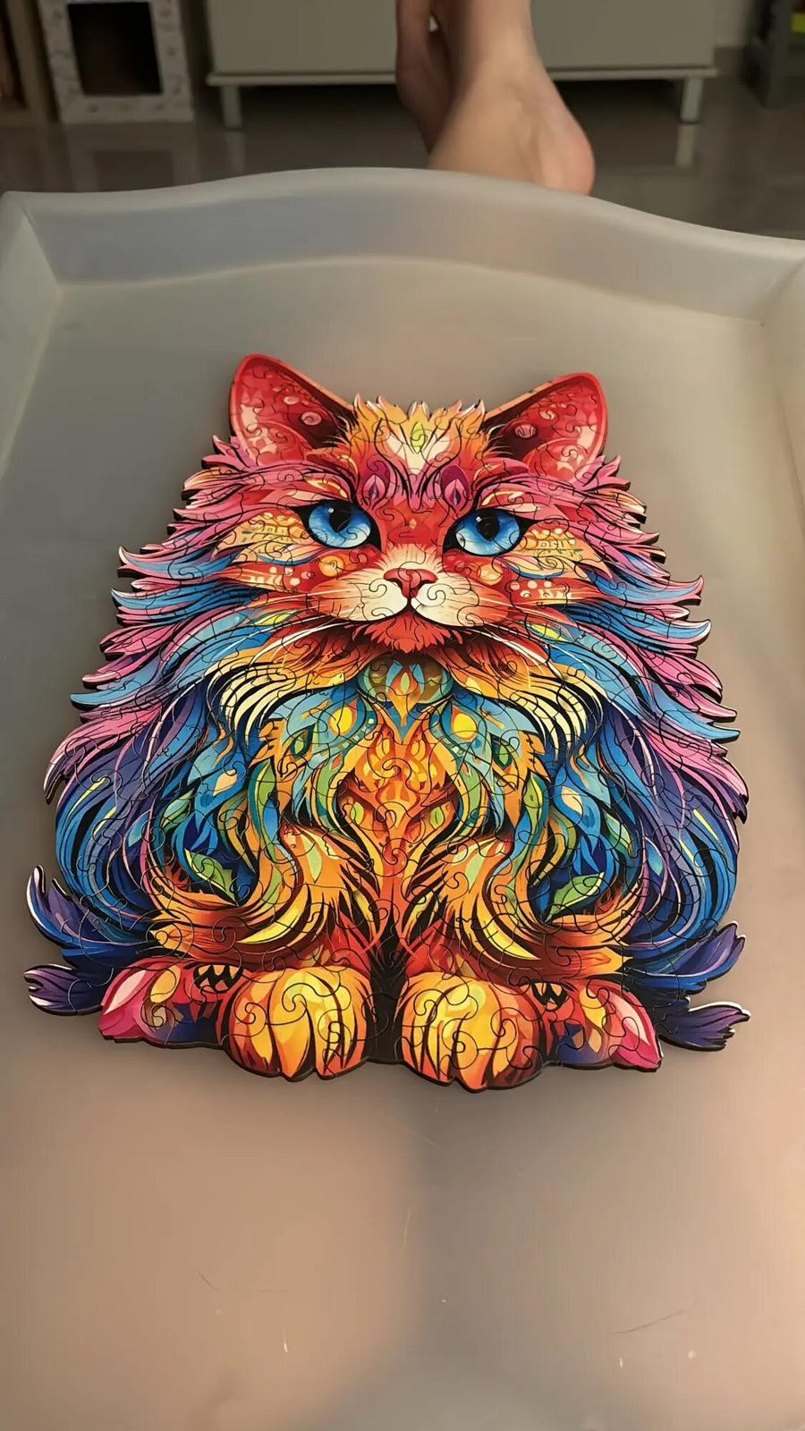 Persian Cat  | Wooden Puzzle