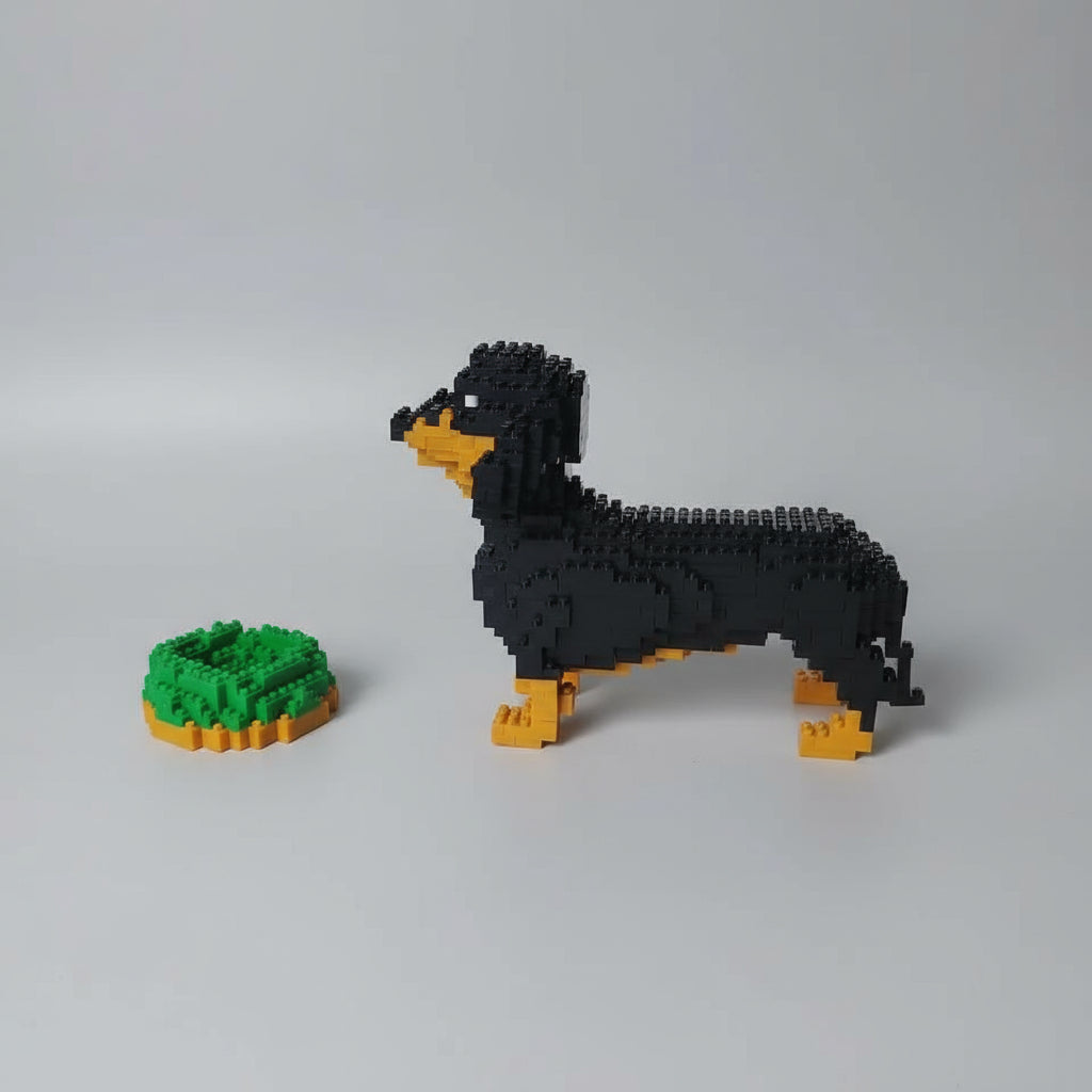 Mini Dachshund | Building blocks