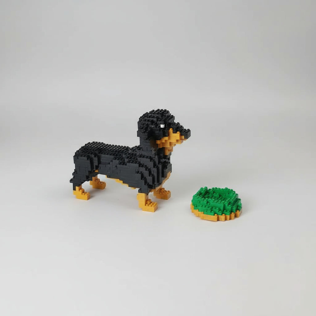 Mini Dachshund | Building blocks
