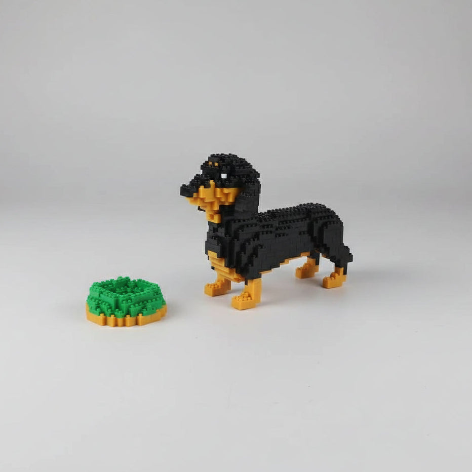 Mini Dachshund | Building blocks