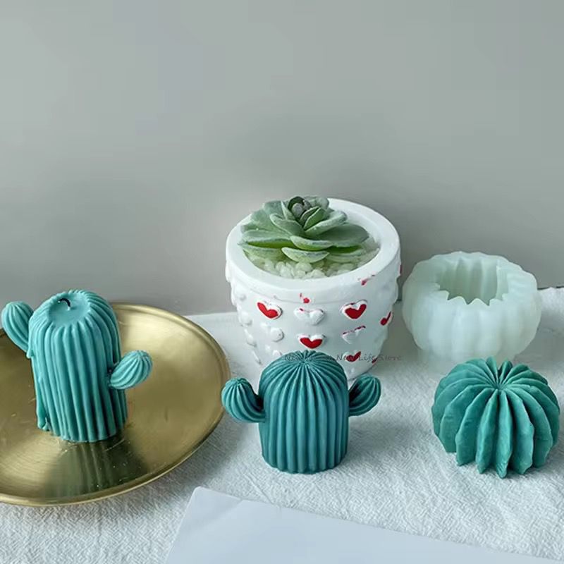 Cactus mold | Candle making