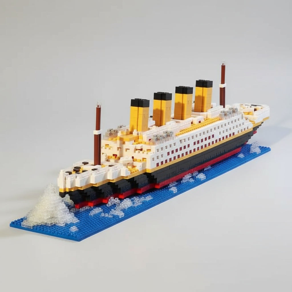 Titanic with Iceberg | Building Blocks