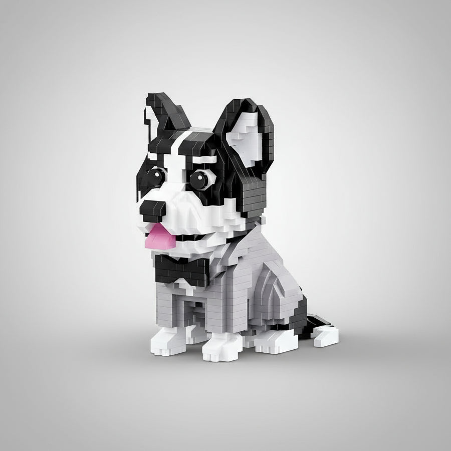 Cute Husky | Building Blocks
