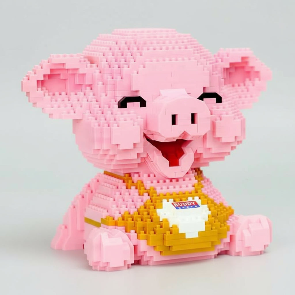 Happy piglet | Building Blocks
