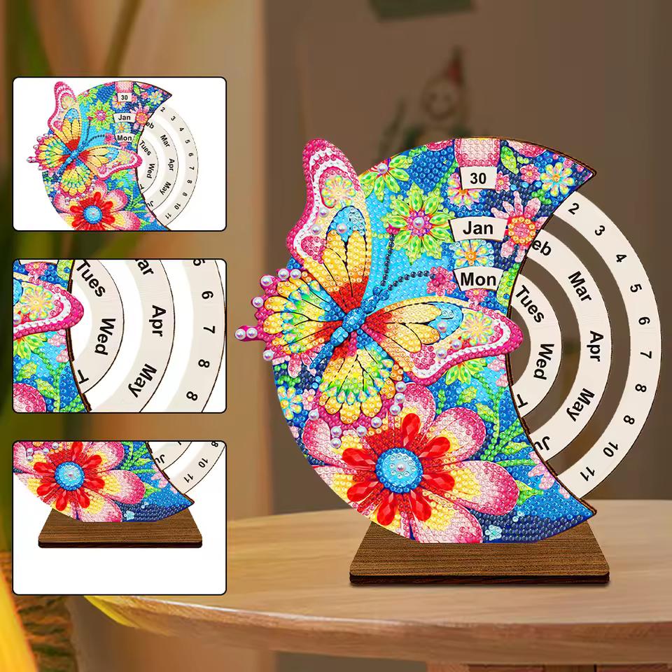 Butterfly | Calendar | Diamond painting