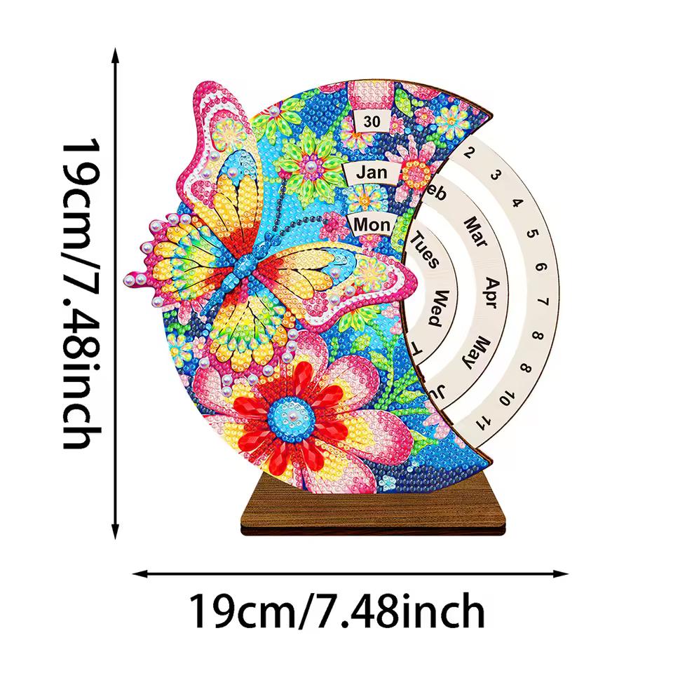 Butterfly | Calendar | Diamond painting