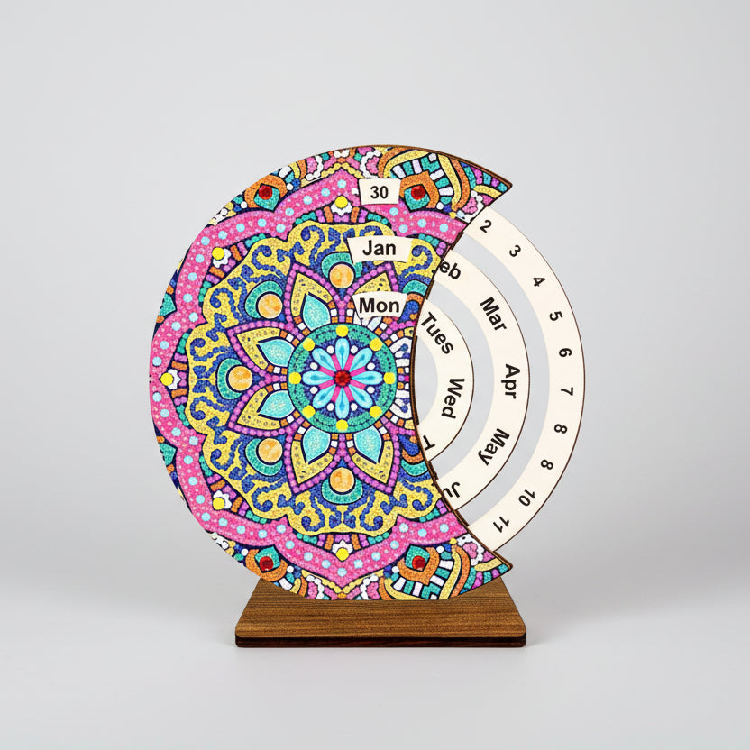 Beautiful Mandala | Calendar | Diamond Painting