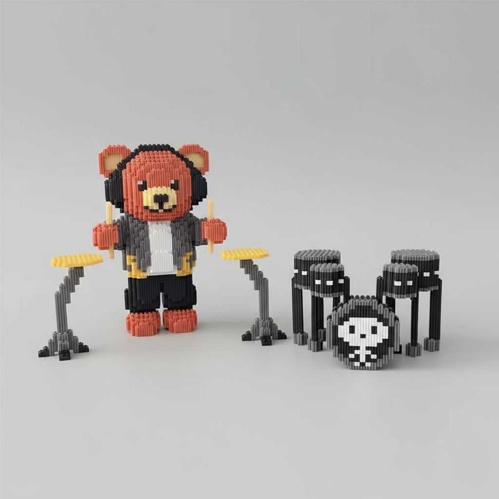 Teddy Bear Band | Building Bricks