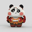 Funny lucky bear | Building blocks