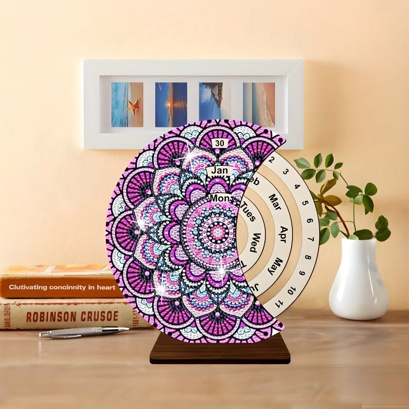 Purple Mandala | Calendar | Diamond Painting