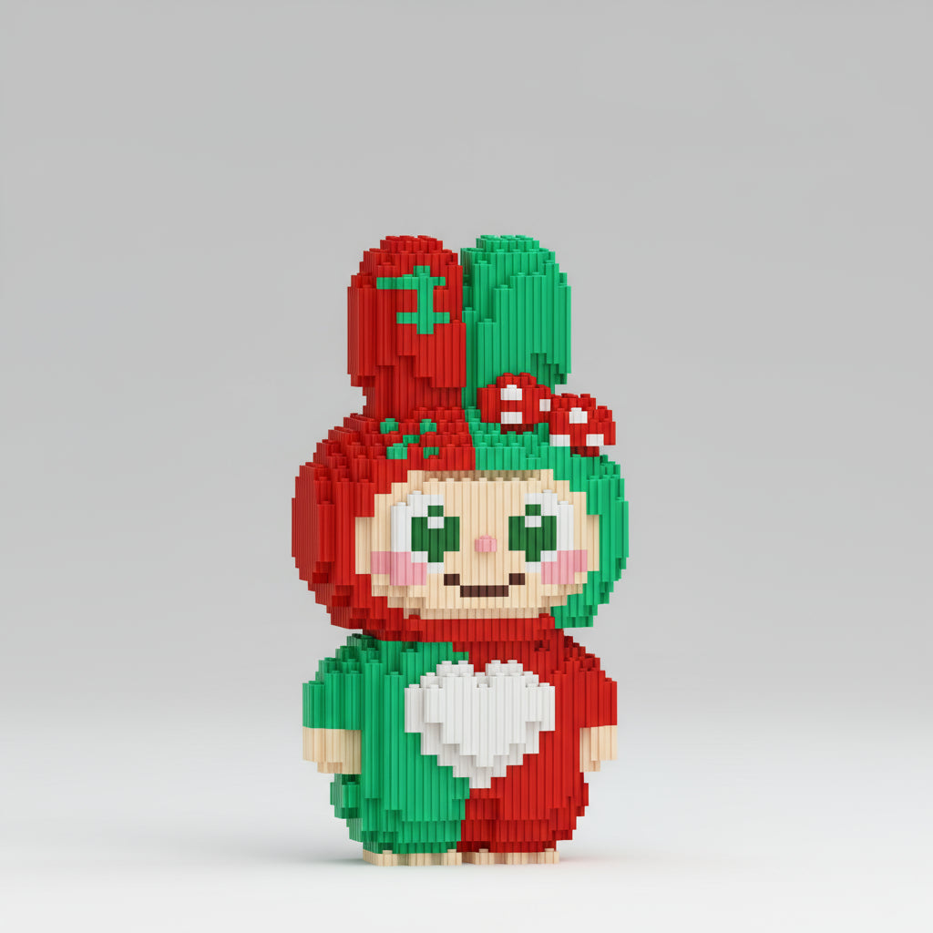 Cute Christmas figurine Labouwbouw | Building blocks