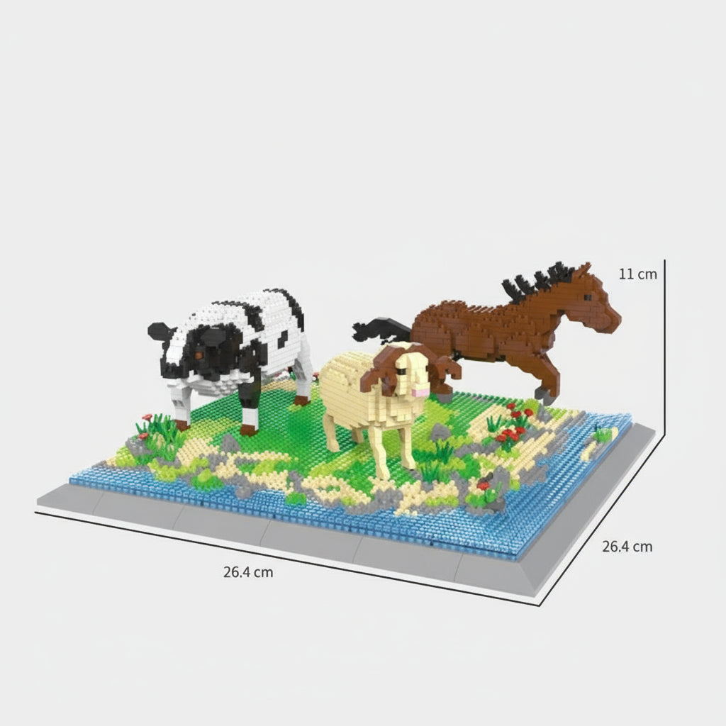 All Land and Air Animals | Building Bricks