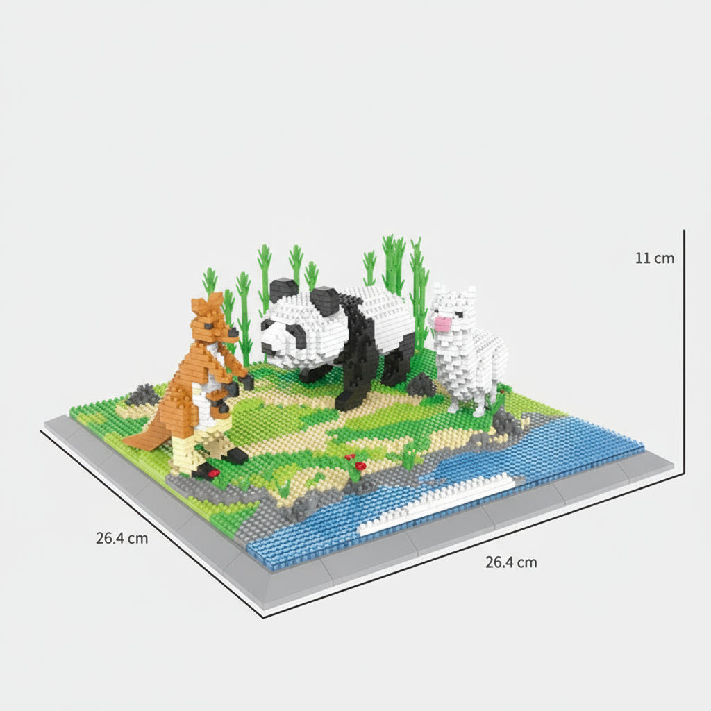 All Land and Air Animals | Building Bricks
