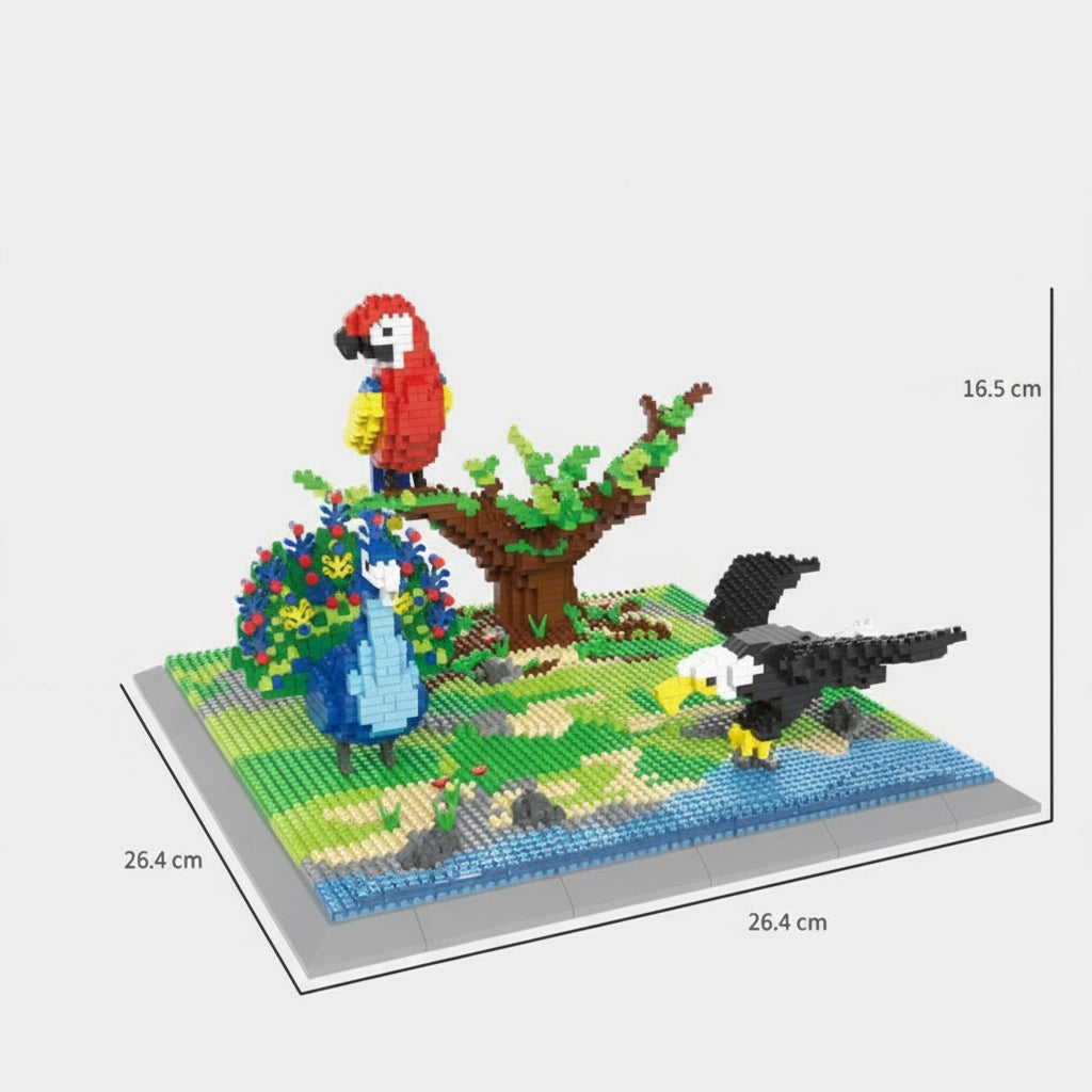 All Land and Air Animals | Building Bricks