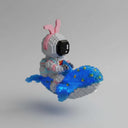 Astronaut on a whale | Building Blocks