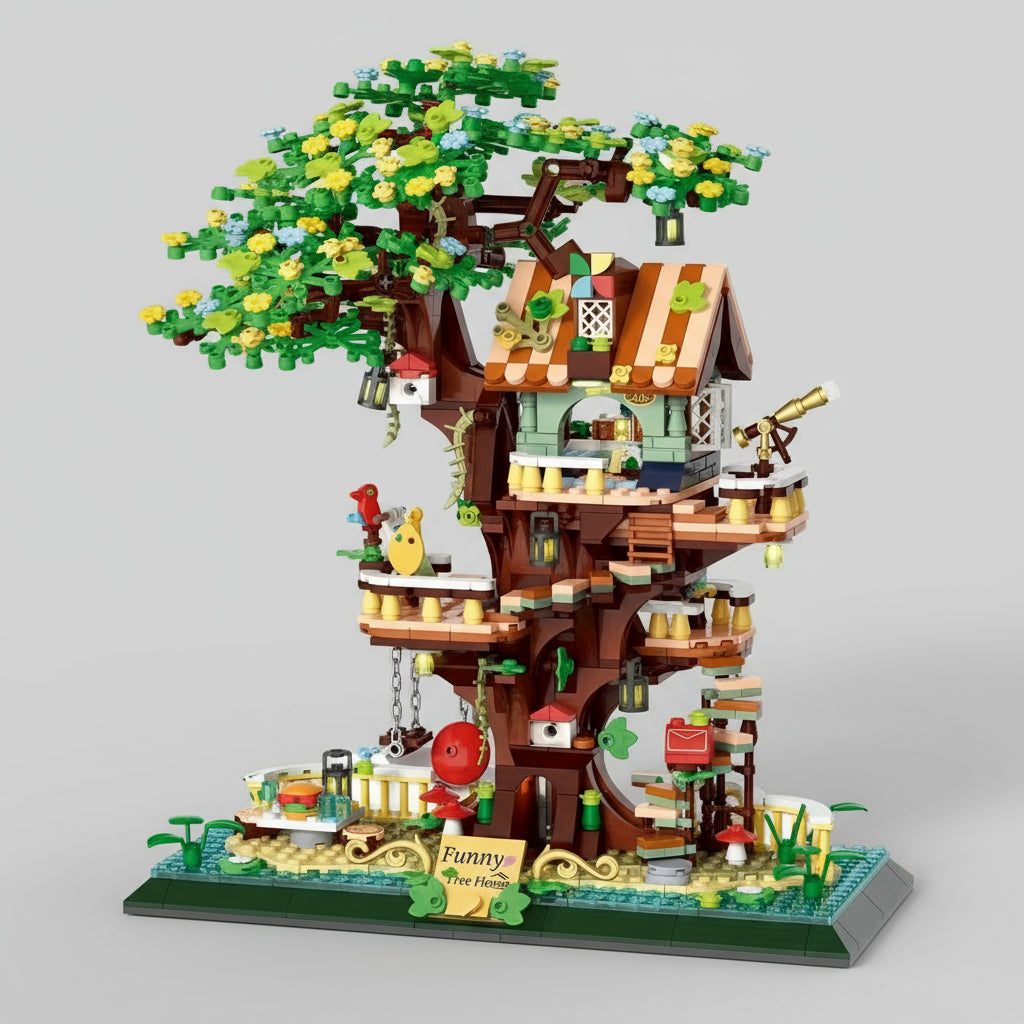 Creative treehouse | Building bricks