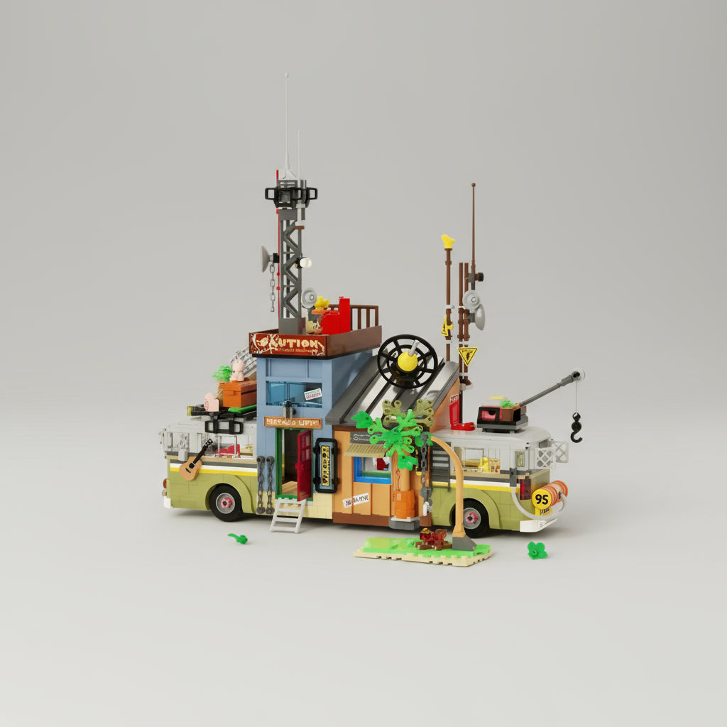 Travel bus | Building bricks