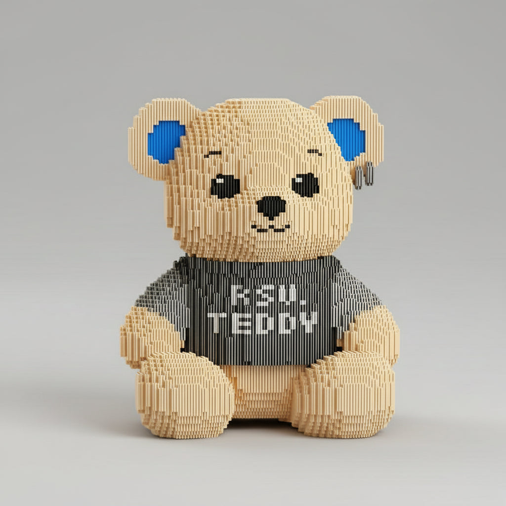 Teddy bear | Building blocks