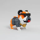 Bulldog with Sunglasses | Building Blocks