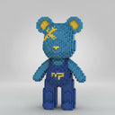 Bear with blue overalls | Building blocks