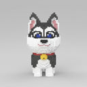 Husky with Collar | Building Blocks