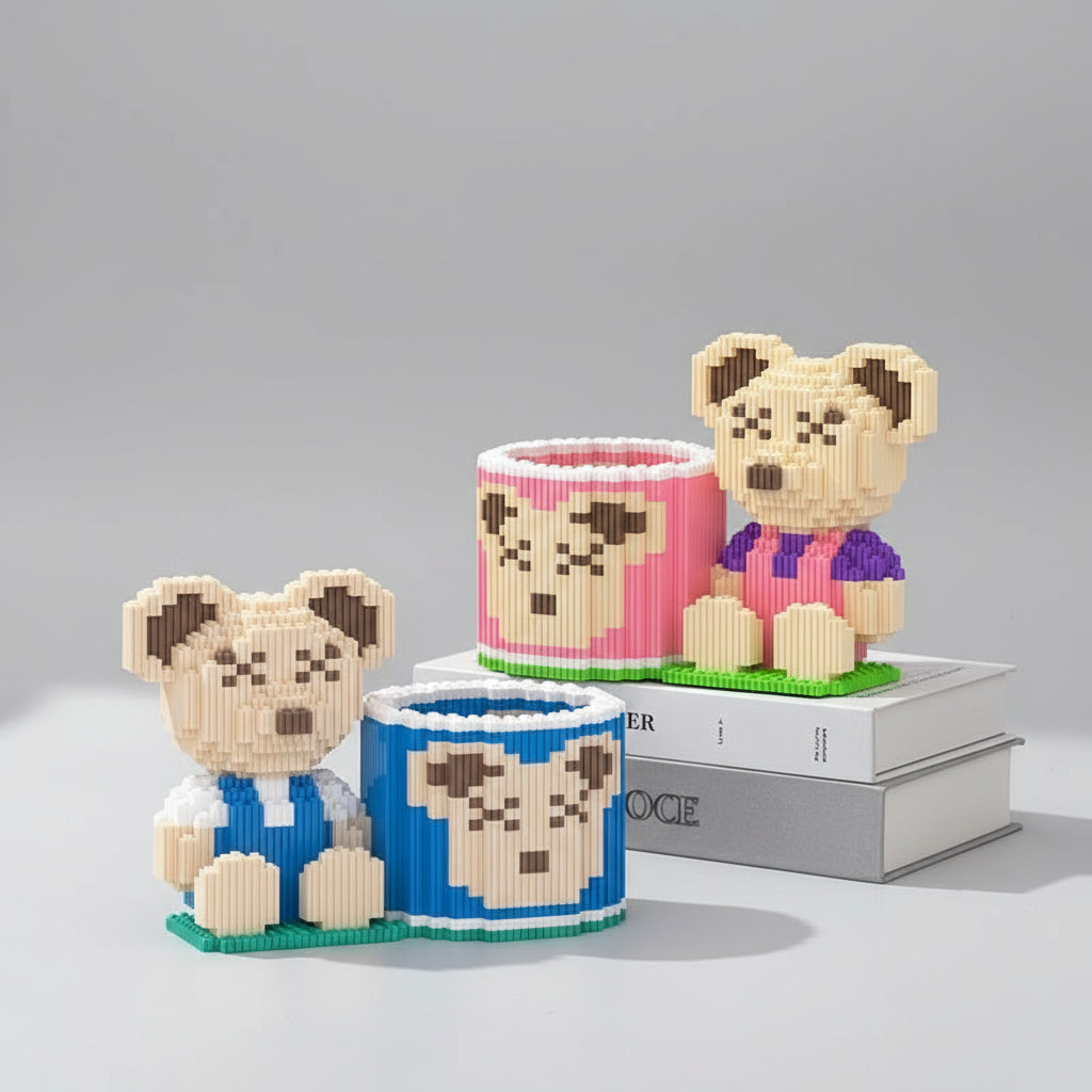 Bear Pen Holders | Building Blocks