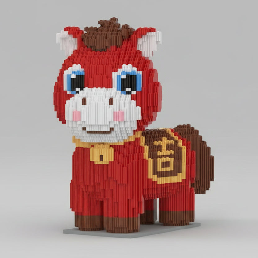 Cute Horse | Building Blocks