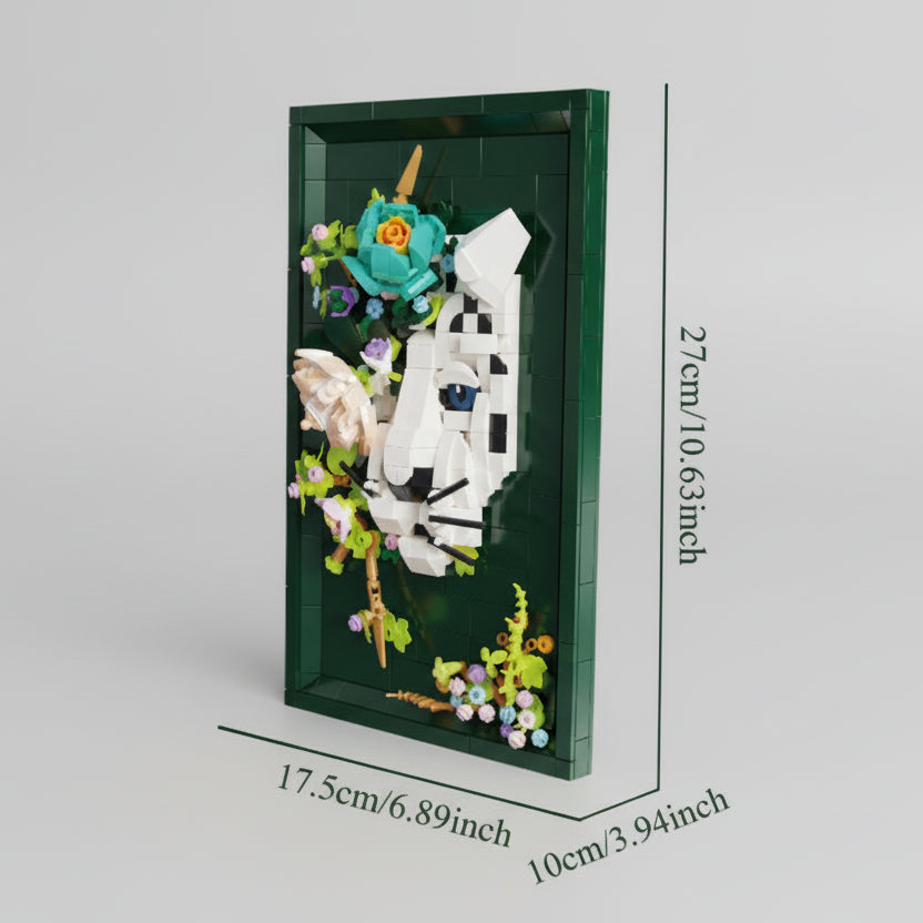3D Leopard Painting | Building blocks